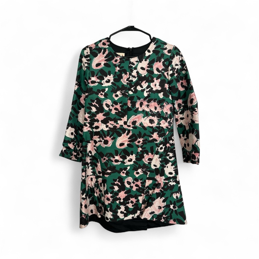 Marni Green and Pink Floral Dress